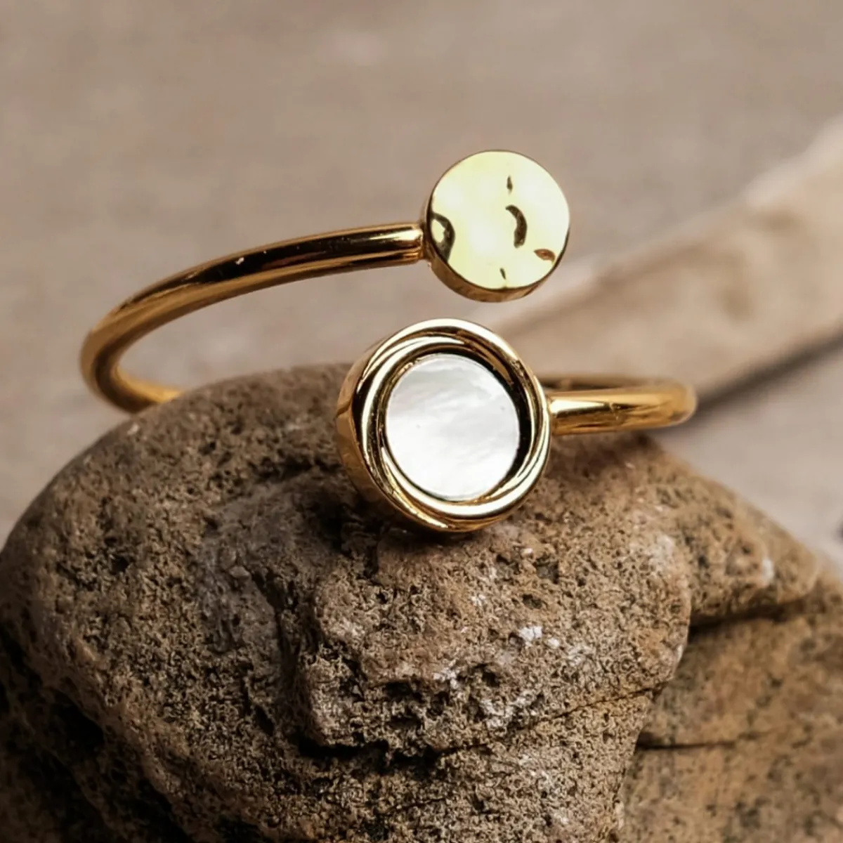 Holzkern Ringe|Schmuck^Zendala Ring