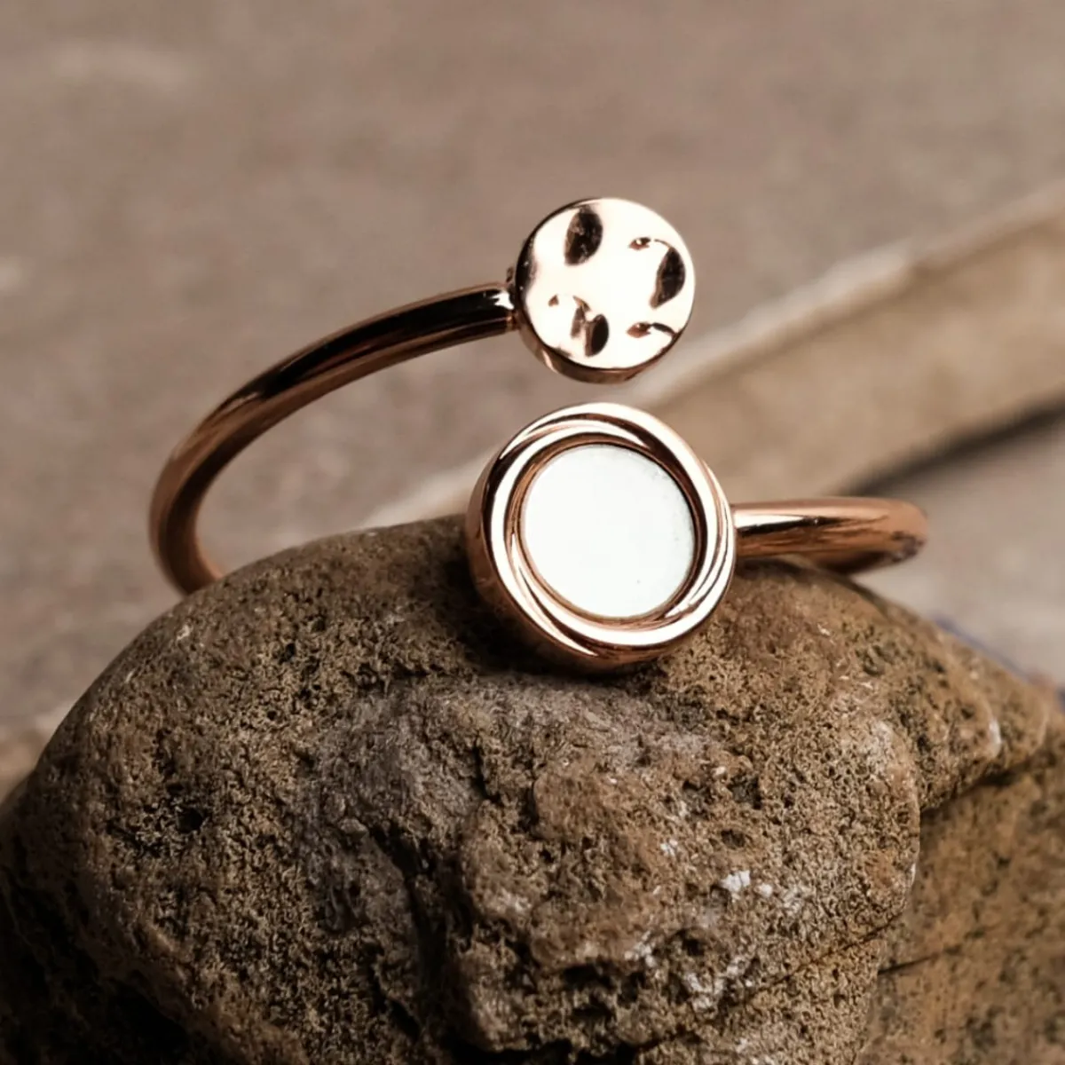 Holzkern Ringe|Schmuck^Zendala Ring